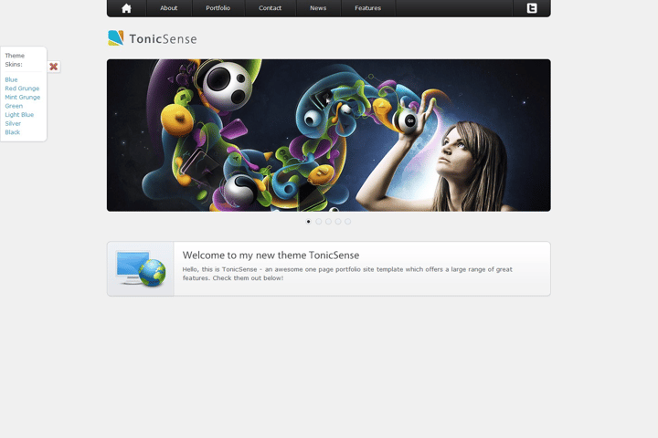 Tonic Studio website preview